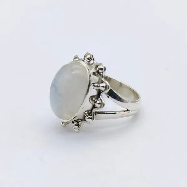 Silver_&_White_With_Blue_Sterling_Silver_925_Premium_&_Elegant_Boho_Ring_For_Girls_&_Women