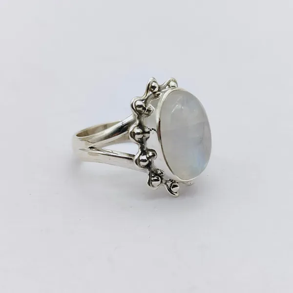 Silver_&_White_With_Blue_Sterling_Silver_925_Premium_&_Elegant_Boho_Ring_For_Girls_&_Women