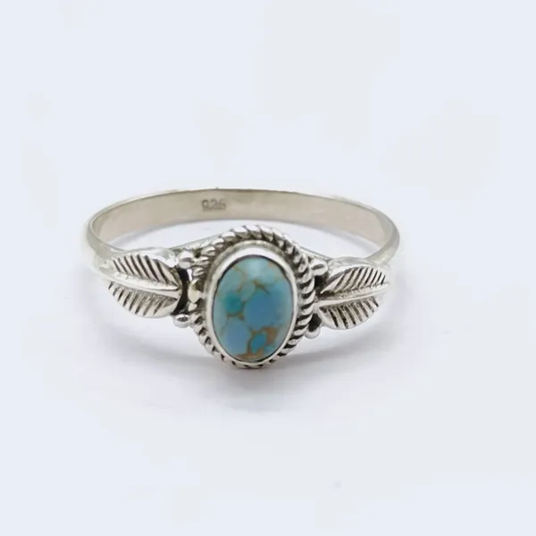 Silver_&_Blue_Sterling_Silver_925_Premium_&_Elegant_Boho_Ring_For_Girls_&_Women