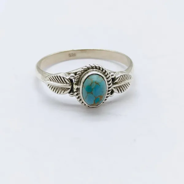 Silver_&_Blue_Sterling_Silver_925_Premium_&_Elegant_Boho_Ring_For_Girls_&_Women