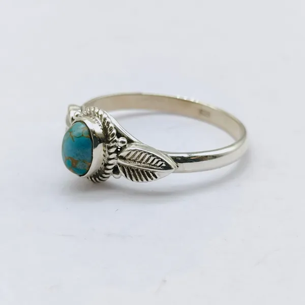 Silver_&_Blue_Sterling_Silver_925_Premium_&_Elegant_Boho_Ring_For_Girls_&_Women