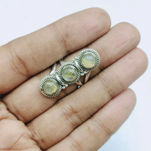 Silver_&_Golden_Sterling_Silver_925_Premium_&_Elegant_Handmade_Ring_For_Girls_&_Women