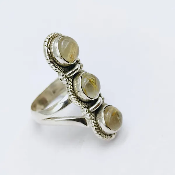 Silver_&_Golden_Sterling_Silver_925_Premium_&_Elegant_Handmade_Ring_For_Girls_&_Women