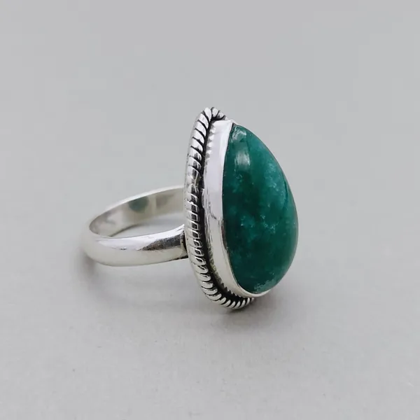 Silver_&_Green_Sterling_Silver_925_Premium_&_Elegant_Boho_Ring_For_Girls_&_Women