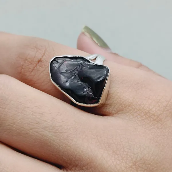 Silver_&_Red_Sterling_Silver_925_Premium_&_Elegant_Boho_Ring_For_Girls_&_Women