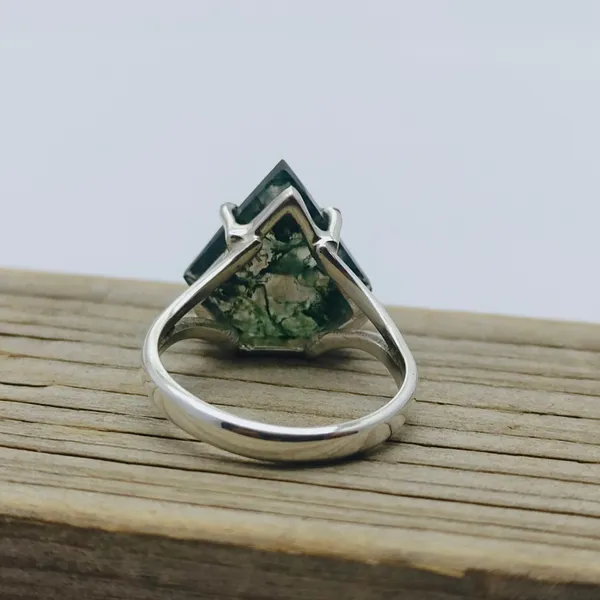 Silver_&_Green_Sterling_Silver_925_Premium_&_Elegant_Boho_Ring_For_Girls_&_Women