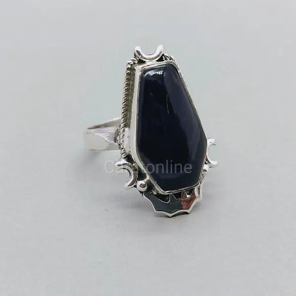 Silver_&_Black_Sterling_Silver_925_Premium_&_Elegant_Boho_Ring_For_Girls_&_Women