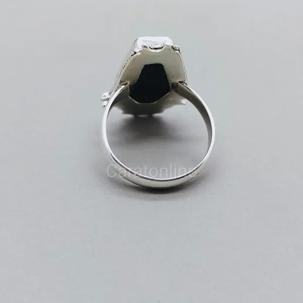Silver_&_Black_Sterling_Silver_925_Premium_&_Elegant_Boho_Ring_For_Girls_&_Women