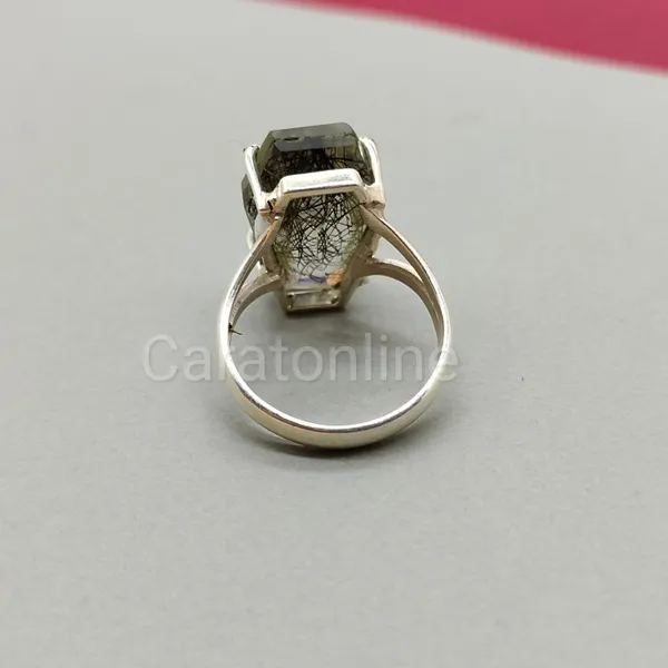 Silver_&_Black_Sterling_Silver_925_Premium_&_Elegant_Designer_Ring_For_Girls_&_Women