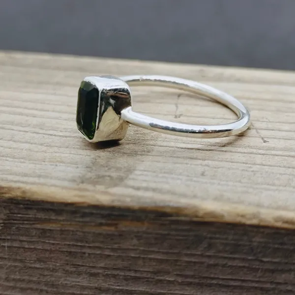 Silver_&_Green_Sterling_Silver_925_Premium_&_Elegant_Boho_Ring_For_Girls_&_Women