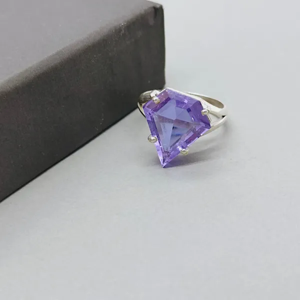 Silver_&_Blue_Sterling_Silver_925_Premium_&_Elegant_Designer_Ring_For_Girls_&_Women