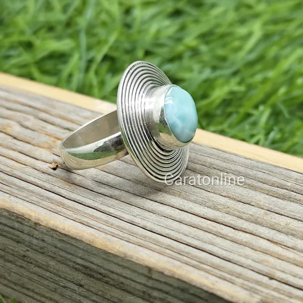 Silver_&_Skyblue_Sterling_Silver_925_Premium_&_Elegant_Designer_Ring_For_Girls_&_Women