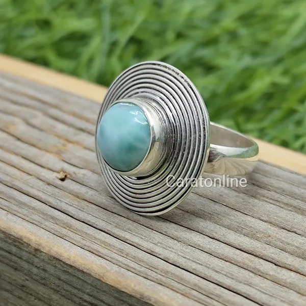 Silver_&_Skyblue_Sterling_Silver_925_Premium_&_Elegant_Designer_Ring_For_Girls_&_Women