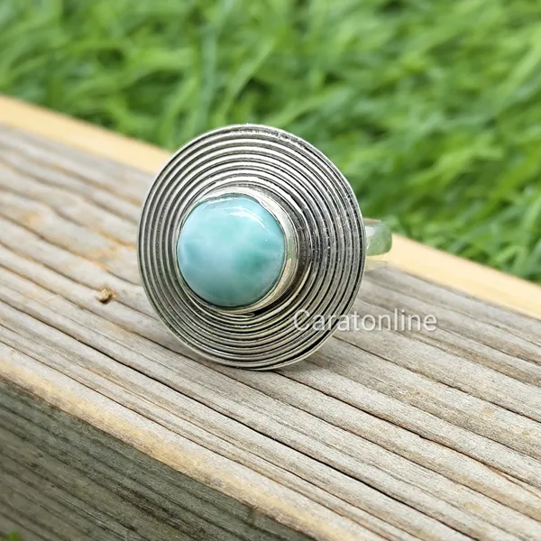 Silver_&_Skyblue_Sterling_Silver_925_Premium_&_Elegant_Designer_Ring_For_Girls_&_Women
