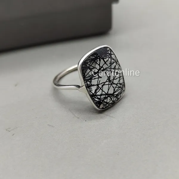 Silver_&_Black_Sterling_Silver_925_Premium_&_Elegant_Boho_Ring_For_Girls_&_Women