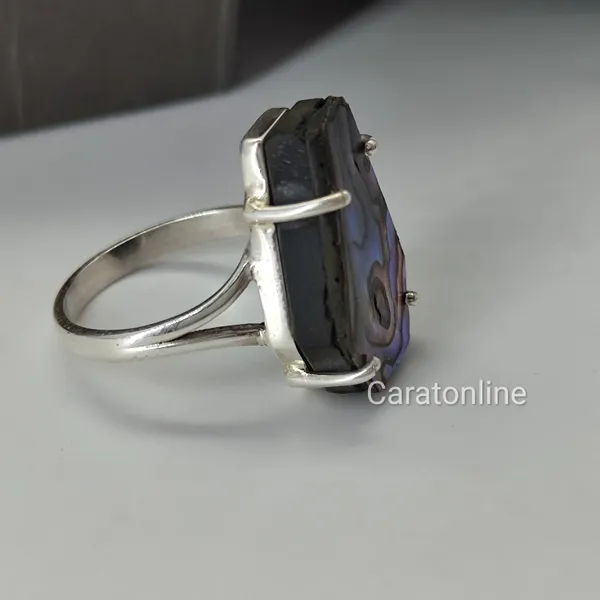 Silver_&_Multicolor_Sterling_Silver_925_Premium_&_Elegant_Boho_Ring_For_Girls_&_Women