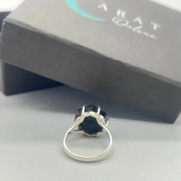 Silver_&_Black_Sterling_Silver_925_Premium_&_Elegant_Boho_Ring_For_Girls_&_Women