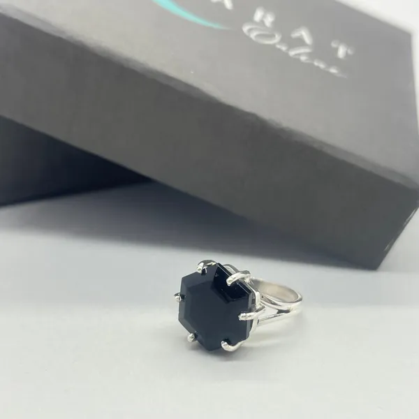 Silver_&_Black_Sterling_Silver_925_Premium_&_Elegant_Boho_Ring_For_Girls_&_Women