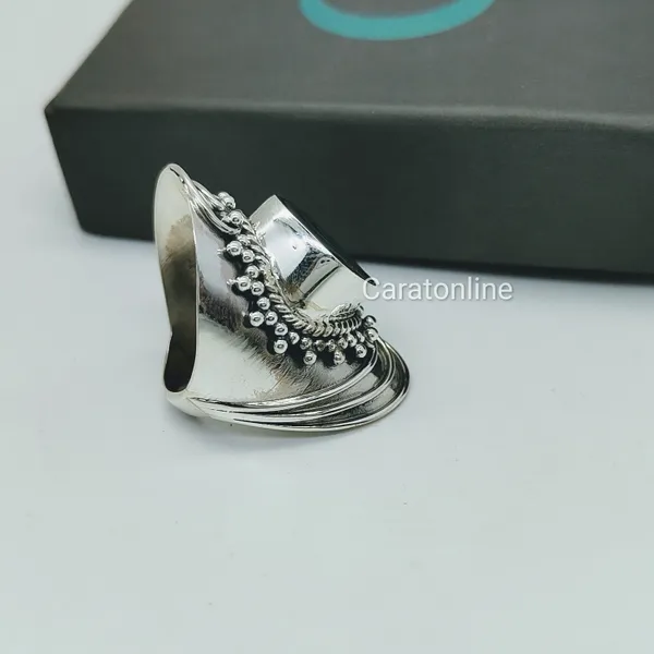 Silver_&_Multicolor_Sterling_Silver_925_Premium_&_Elegant_Boho_Ring_For_Girls_&_Women