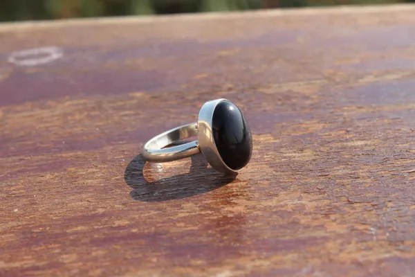 Silver_&_Black_Sterling_Silver_925_Premium_&_Elegant_Boho_Ring_For_Girls_&_Women