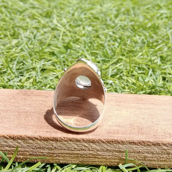 Silver_&_Rose_Pink_Sterling_Silver_925_Premium_&_Elegant_Boho_Ring_For_Girls_&_Women