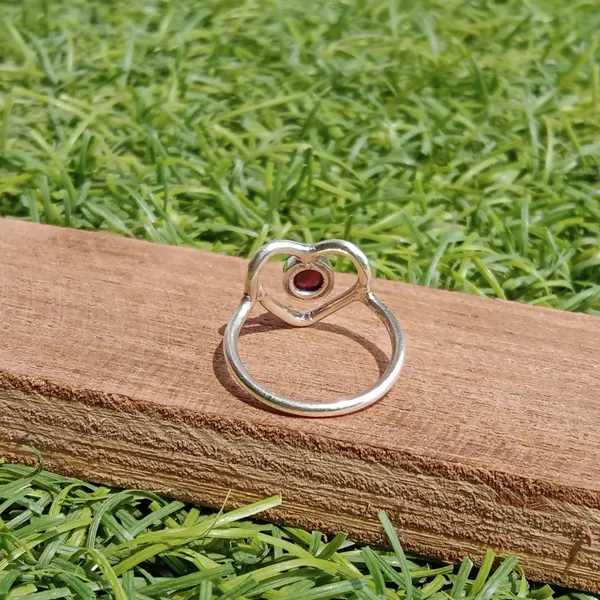 Silver_&_Red_Sterling_Silver_925_Premium_&_Elegant_Boho_Ring_For_Girls_&_Women