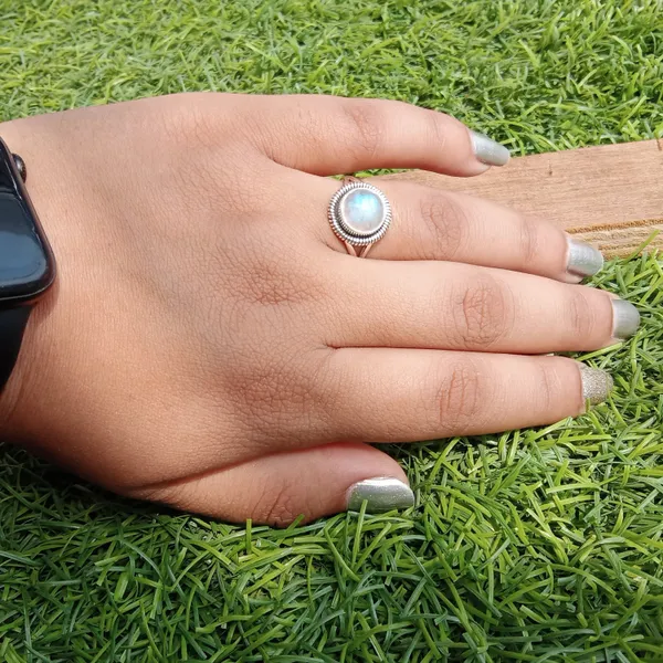 Silver_&_Multicolor_Sterling_Silver_925_Premium_&_Elegant_Boho_Ring_For_Girls_&_Women