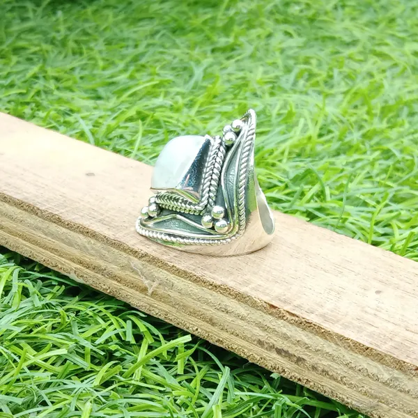 Silver_&_Multicolor_Sterling_Silver_925_Premium_&_Elegant_Boho_Ring_For_Girls_&_Women