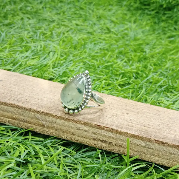 Silver_&_Green_Sterling_Silver_925_Premium_&_Elegant_Designer_Ring_For_Girls_&_Women