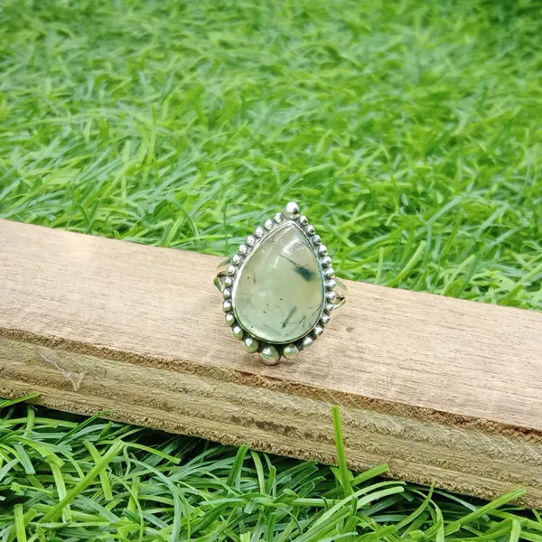 Silver_&_Green_Sterling_Silver_925_Premium_&_Elegant_Designer_Ring_For_Girls_&_Women