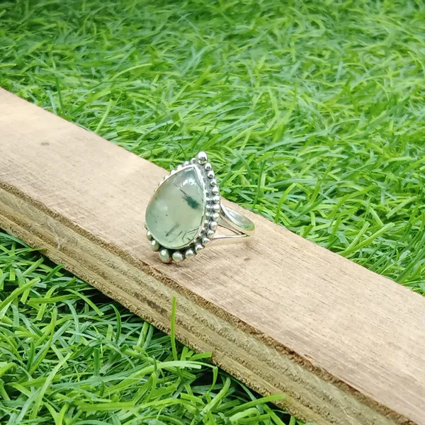 Silver_&_Green_Sterling_Silver_925_Premium_&_Elegant_Designer_Ring_For_Girls_&_Women