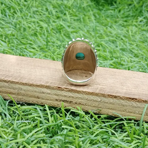 Silver_&_Blue_Sterling_Silver_925_Premium_&_Elegant_Boho_Ring_For_Girls_&_Women