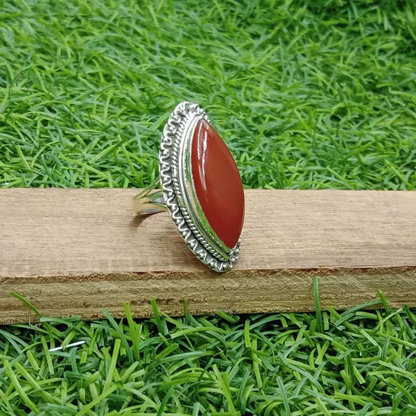 Silver_&_Red_Sterling_Silver_925_Premium_&_Elegant_Minimal_Ring_For_Girls_&_Women