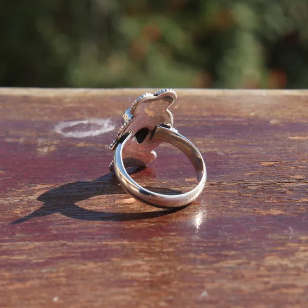 Silver_&_Brown_Sterling_Silver_925_Premium_&_Elegant_Boho_Ring_For_Girls_&_Women