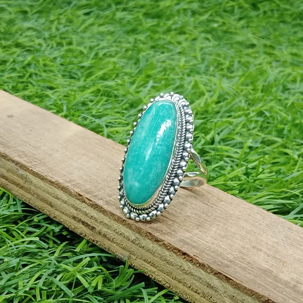 Silver_&_Blue_Sterling_Silver_925_Premium_&_Elegant_Minimal_Ring_For_Girls_&_Women