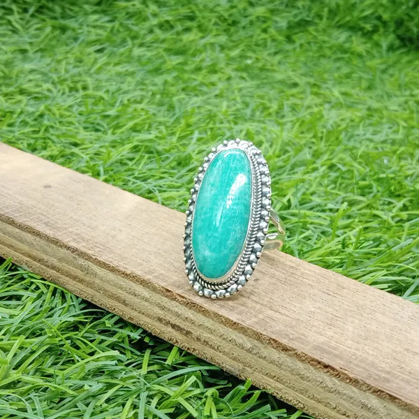 Silver_&_Blue_Sterling_Silver_925_Premium_&_Elegant_Minimal_Ring_For_Girls_&_Women