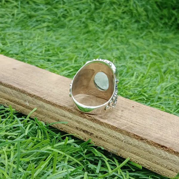 Silver_&_White_With_Blue_Sterling_Silver_925_Premium_&_Elegant_Designer_Ring_For_Girls_&_Women