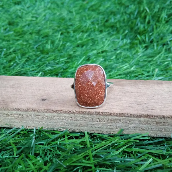Silver_&_Brown_Sterling_Silver_925_Premium_&_Elegant_Boho_Ring_For_Girls_&_Women