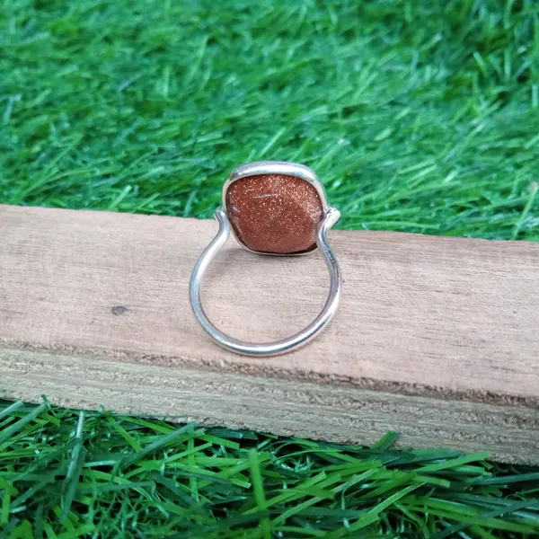 Silver_&_Brown_Sterling_Silver_925_Premium_&_Elegant_Boho_Ring_For_Girls_&_Women
