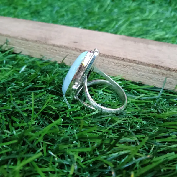 Silver_&_Sky_Blue_Sterling_Silver_925_Premium_&_Elegant_Designer_Ring_For_Girls_&_Women