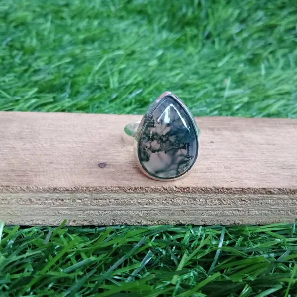 Silver_&_Grey_Sterling_Silver_925_Premium_&_Elegant_Boho_Ring_For_Girls_&_Women