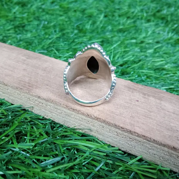 Silver_&_Black_Sterling_Silver_925_Premium_&_Elegant_Boho_Ring_For_Girls_&_Women