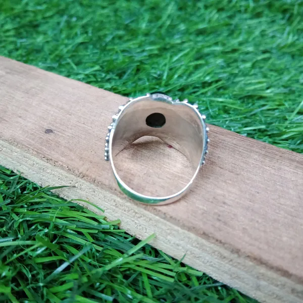 Silver_&_Black_Sterling_Silver_925_Premium_&_Elegant_Boho_Ring_For_Girls_&_Women