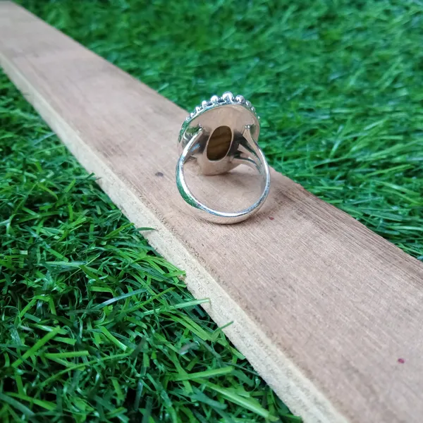 Silver_&_Blue_Sterling_Silver_925_Premium_&_Elegant_Boho_Ring_For_Girls_&_Women