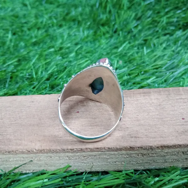 Silver_&_Sky_Blue_Sterling_Silver_925_Premium_&_Elegant_Boho_Ring_For_Girls_&_Women