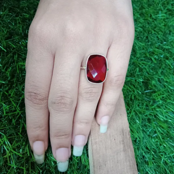 Silver_&_Red_Sterling_Silver_925_Premium_&_Elegant_Designer_Ring_For_Girls_&_Women