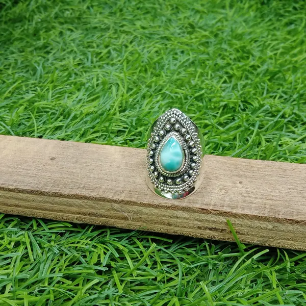 Silver_&_Blue_Sterling_Silver_925_Premium_&_Elegant_Designer_Ring_For_Girls_&_Women