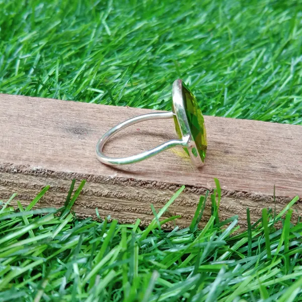 Silver_&_Green_Sterling_Silver_925_Premium_&_Elegant_Minimal_Ring_For_Girls_&_Women