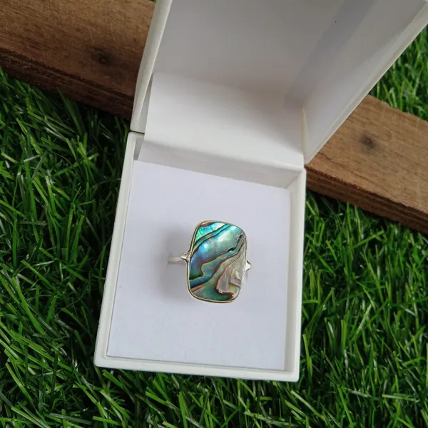 Silver_&_Multicolor_Sterling_Silver_925_Premium_&_Elegant_Boho_Ring_For_Girls_&_Women