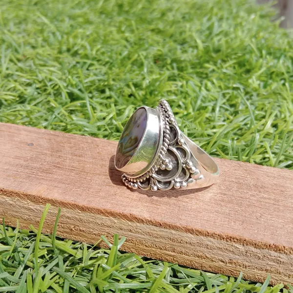 Silver_&_Multicolor_Sterling_Silver_925_Premium_&_Elegant_Boho_Ring_For_Girls_&_Women